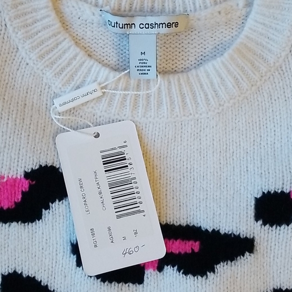 AUTUMN Cashmere cheetah print sweater - Picture 3 of 3